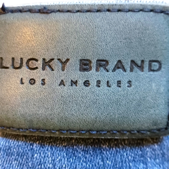 Men's Lucky Brand 223 Straight Leg Jeans Dark Wash $110 Retail EUC - Picture 3 of 10